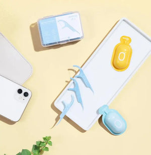 2/4/6BOX Xiaomi SOOCAS Dental Floss Teeth Stick Tooth Picks Wire Tooth Picks Dental Floss Oral Hygiene 50Pcs/Box