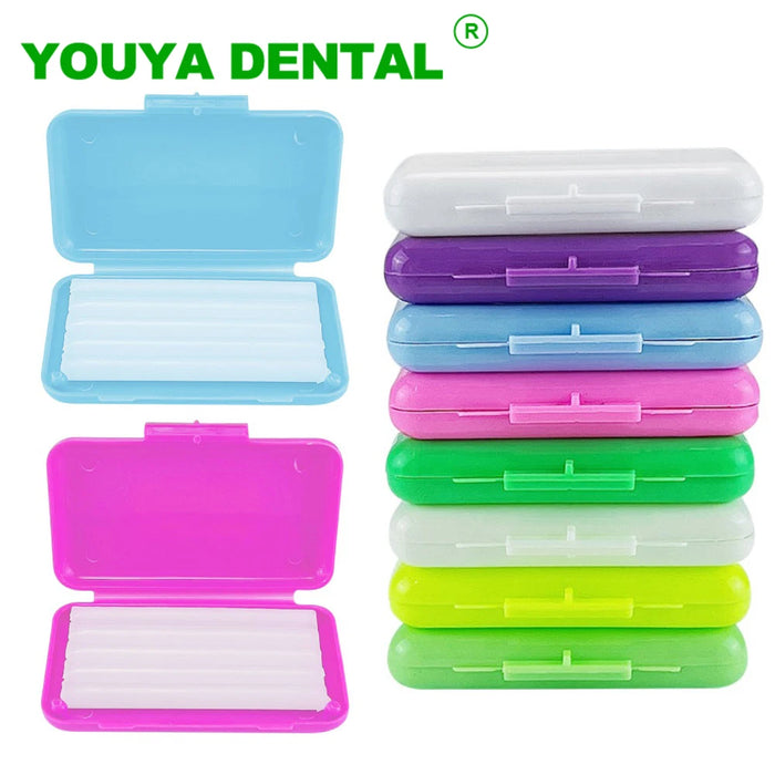 50 Boxes Orthodontic Dental Wax Teeth Whitening Materials Relief Wax Sticks For Relieve Irritation And Pain Oral Hygiene Tools