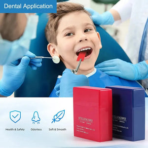 Denspay 300 Sheets Dental Articulating Paper Dentista Double-Sided Bite Strips Oral Dentist Teeth Care Whitening Material Tool