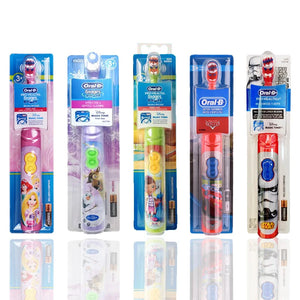 Oral B Child Electric Toothbrush Pro-Health Dental Hygiene Vibrating Brush Head for Kids 3+ Gum Care Teeth Brush Battery Powered