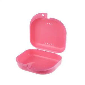 New Dental Appliance Supplies Tray Health Care Braces Case Mouth Guard Container Denture Storage Box Oral Hygiene