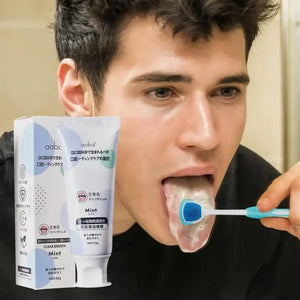 Tongue Scraper Beauty Health  Tongue Coating Cleaning Gel Scraping Artifact Fresh Breath To Remove Oral Odor To Cleaner For Bad