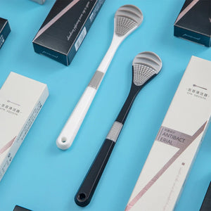 혀클리너 Tongue Cleaner Brush  Silicone Tongue Scraper Food Grade Oral Hygiene Cleaning Tool Fresher Breath Toothbrush Mouth Fresh