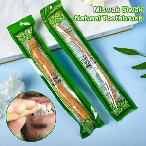 1pc Miswak Siwak Natural Toothbrush Traditional Arak Teeth Whitener Soft Travel Manual Toothbrus Travel Middle Eastern Ancient