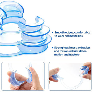 10Pcs Dental Teeth Whitening C Shape Intraoral Cheek Lip Opener Orthodontic Teeth Mouth Opener