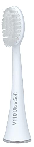 PRO-SYS VarioSonic Orthodontic for Braces, Dentures, Dental Implants Electric Toothbrush, Extra Soft Replacement Dupont Brush Heads, Rechargeable Power ADA Accepted Smart Sonic Toothbrush with Timer