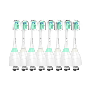 Senyum Replacement Toothbrush Heads Compatible with Philips Sonicare Electric Toothbrushes Screw-on, 8 Pack