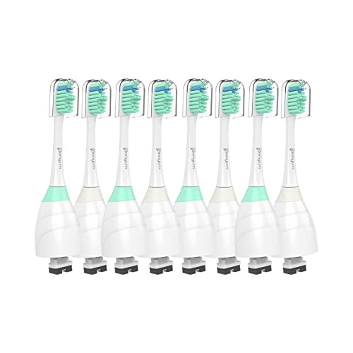 Senyum Replacement Toothbrush Heads Compatible with Philips Sonicare Electric Toothbrushes Screw-on, 8 Pack