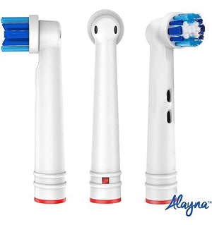 Replacement Brush Heads Compatible with OralB Braun- Pack of 8 Professional Electric Toothbrush Heads- Precision Refills for Oral-b 7000, Clean, Oral B Pro 1000, 9600, 500, 3000, 8000, Vitality Plus!