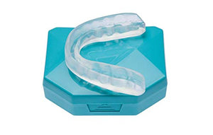 1+1 Professional Dental Splint with improved design, against Teeth Grinding, Mouth Guard for Clenching at Night TMJ Relief Protection Bruxism Custom Fit Bite Tray storage case included