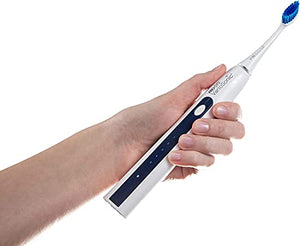 PRO-SYS VarioSonic Orthodontic for Braces, Dentures, Dental Implants Electric Toothbrush, Extra Soft Replacement Dupont Brush Heads, Rechargeable Power ADA Accepted Smart Sonic Toothbrush with Timer