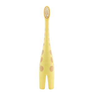 Dr. Brown's Infant-to-Toddler Training Toothbrush, Soft for Baby's First Teeth, Giraffe, 0-3 Years