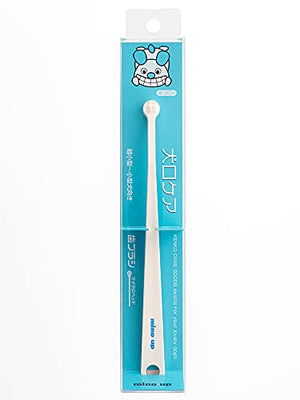 Toothbrush for toy breed dogs easy to use made in Japan Kenko care by Mind Up (Micro Head)