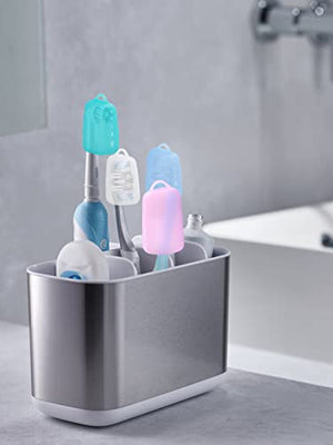 Lapfoon 5 Packs Toothbrush Covers, Silicone Toothbrush Covers Caps for for Electric Toothbrush Replacement Head & Manual Toothbrush, Toothbrush Travel Essentials