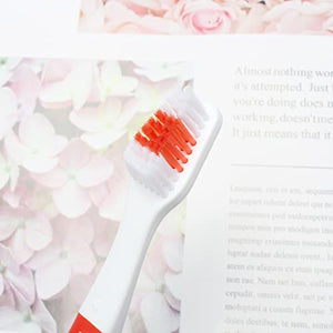 Jegtew Dog Toothbrush, Double Headed Pet Toothbrush with Soft Bristles, Easy Teeth Cleaning, Dog Dental Care for Puppies, Cats and Small Pets