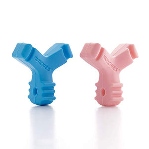 Munchies EPS Aligner Tray Seaters, Blue and Pink Aligner Chewies, (Pack of 2)