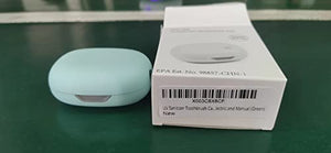 ELMWAY UV Sanitizer Toothbrush Case, Portable Mini Toothbrush Holder, Rechargeable Toothbrush Cover Sterilizing for Home and Travel Fits All Toothbrushes for Electric and Manual (Green)