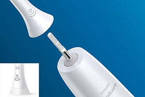 Philips Genuine Sonicare Optimal Plaque Control Replacement Toothbrush Heads, HX9033/65, White 3-pk