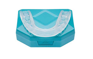 1+1 Professional Dental Splint with improved design, against Teeth Grinding, Mouth Guard for Clenching at Night TMJ Relief Protection Bruxism Custom Fit Bite Tray storage case included