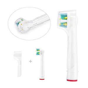 Toothbrush Replacement Heads Refill for Oral B Electric Toothbrush Pro 1000 Pro 3000 Pro 5000 Pro 7000 Vitality Floss Action,8 Count with Covers