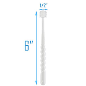 FinYii 360-Degree Soft Yorkie Toothbrush, Small Dogs Puppy Toothbrush (Colors Varie)