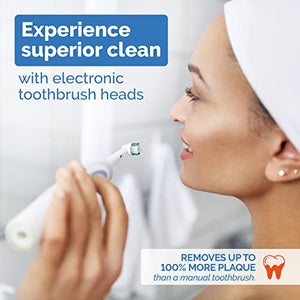 Milos Electric Toothbrush Heads - 16 Pack, Professional Toothbrush Replacement Heads, Compatible with Oral-B Toothbrushes