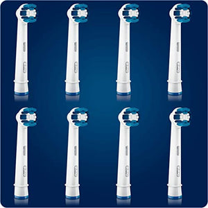 Oral-B Precision Clean Toothbrush Heads Pack of 8 Replacement Refills for Electric Rechargeable Toothbrush