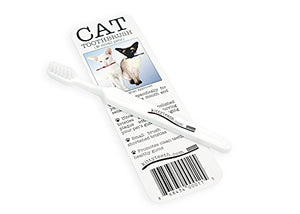 Kittyteeth Made in The USA - Pet Toothbrush Advanced Oral Hygiene Dental Care Low Bristle Profile & Small Brush Head