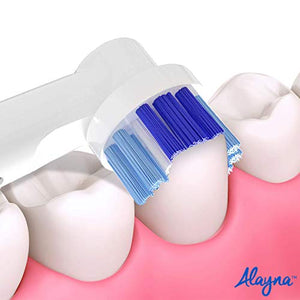 Replacement Brush Heads Compatible with OralB Braun- Pack of 8 Professional Electric Toothbrush Heads- Precision Refills for Oral-b 7000, Clean, Oral B Pro 1000, 9600, 500, 3000, 8000, Vitality Plus!