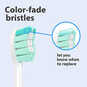 Toothbrush Replacement Heads for Philips Sonicare Heads, Electric Brush Head Compatible with Phillips Sonic Care Head, 8 Pack