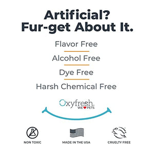 Oxyfresh Premium Pet Dental Kit for Dogs & Cats – Easy Solution for Pet Fresh Breath, Clean Teeth, Control Plaque & Tartar – Vet Formulated Pet Toothpaste, 4oz + Water Additive, 16oz Kit