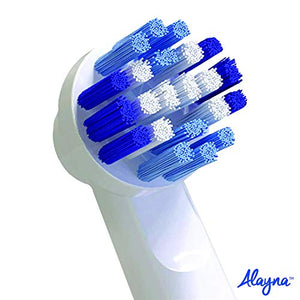 Replacement Brush Heads Compatible with OralB Braun- Pack of 8 Professional Electric Toothbrush Heads- Precision Refills for Oral-b 7000, Clean, Oral B Pro 1000, 9600, 500, 3000, 8000, Vitality Plus!