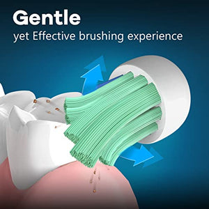 Toptheway Toothbrush Replacement Heads Compatible with Philips Sonicare ProtectiveClean DiamondClean C2 G2 W 4100 5100 Plaque Control, 10 Pack