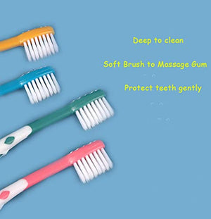 newrichbee 8 Packs Kids Toothbrushes, Extra Soft Lovely Little Deer Toothbrush for Kids 2-8 Years (Pink&Orange&Blue&Green)