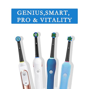 AOBAMA Replacement Toothbrush Heads Fits Oral B Brush for Replacement Brush Head Clean Heads for Oral B Pro1000/1500/Pro300