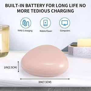 TAISHAN UV Sanitizer Toothbrush Case，Portable Rechargeable Travel Toothbrush Holder,Fits All Toothbrushes for Electric and Manual Toothbrushes,Safety Feature for Home and Travel