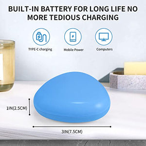 TAISHAN UV Sanitizer Toothbrush Case，Rechargeable Portable Mini Holder with Mirror,Kills 99.9% of Germs，Fits All Toothbrushes for Electric and Manual,Safety Feature Home Travel, White