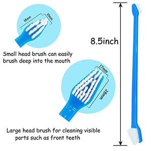 20 PCS Pet Dog Soft Toothbrush Dog Toothbrush Finger Toothbrush pet Toothbrush Small to Large Dogs
