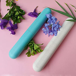 4 Pack Travel Toothbrush Case, Holder Toothbrush Travel Containers for Trip Home Camping Dust-Proof and Sanitary ，Travel Toothbrush Holder