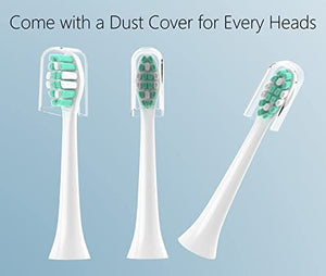 Gypoirul Toothbrush Replacement Heads Compatible with Philips Sonicare Replacement Heads, Electric Brush Head for 4100 5100 6100 9023 W Optimal Plaque Control 10 Pack,
