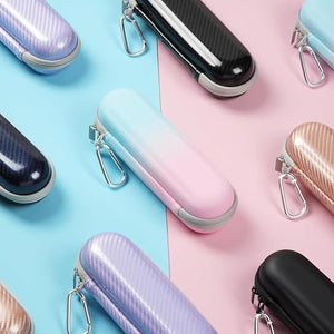 Yinke Hard Travel Case for Oral-B/Oral-B Pro 1000 1500 5000 7000 6000 9600 Smartseries/Philips Sonicare 4100 6100 5100 6500 7500/iO Series 4 7 8 9 Electric Toothbrush, EVA Protective Storage Bag