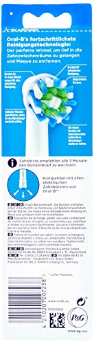 Oral-B CrossAction Replacement Toothbrush Heads, White,(Pack of 4)