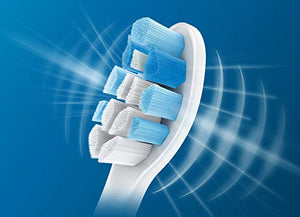 Philips Genuine Sonicare Optimal Plaque Control Replacement Toothbrush Heads, HX9033/65, White 3-pk