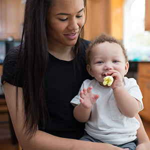Dr. Brown's Infant-to-Toddler Training Toothbrush, Soft for Baby's First Teeth, Giraffe, 0-3 Years