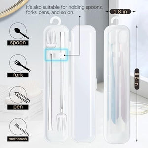 2 Packs Toothbrush Case, Lapfoon Toothbrush Travel Holder for Manual Toothbrushes, Toothbrush Travel Essentials, Travel Size Containers for Toothbrushes