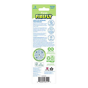 FIREFLY First Firefly Training Light Up Toothbrush, Baby Shark, Yellow
