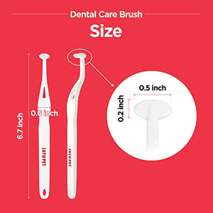 JAYU PET Dental Care Brush [Soft Bristles] - Cat Toothbrush, Toothbrush for Small Dogs, Feline Toothbrush, Cat Dental Treat, Removing Bad Breath, Plaque, Tartar, Cat Teeth Brushing & Easy Cleaning