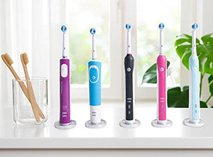 Relsy Oral-B Compatible Electric Toothbrushes Holder for Bathroom, Aluminum Engineered Toothbrush Holder Which Holds Toothbrush Safely, Compatible with only Oral B Electric toothbrushes (Silver)