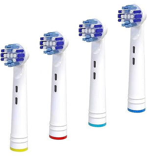 Replacement Brush Heads Compatible with OralB Braun- Pack of 8 Professional Electric Toothbrush Heads- Precision Refills for Oral-b 7000, Clean, Oral B Pro 1000, 9600, 500, 3000, 8000, Vitality Plus!
