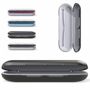 Oral B Toothbrush Magnetic Travel Case Fits for Braun/Oral-B Pro 1000/1500/2000/pro3500/Vitality Electric Toothbrush - Hard Protective Plastic Cover - Portable Toothbrush Holder(Without Bag-Black)